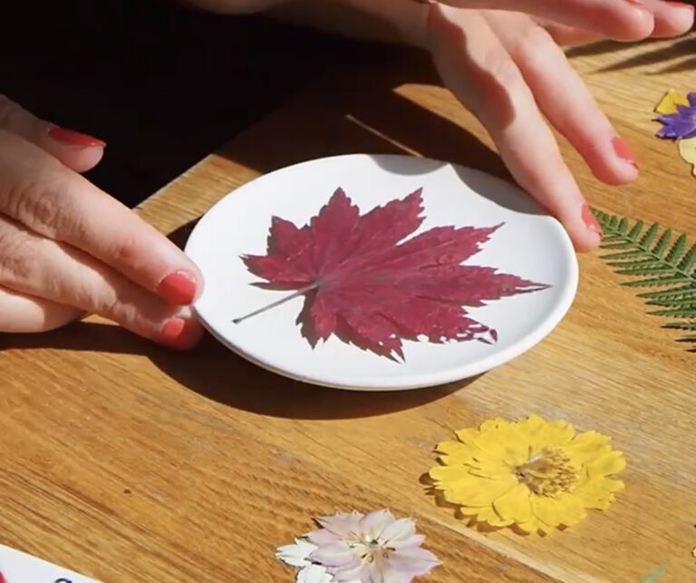 Tuto empreinte florale