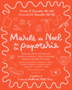 Affiche Marché de Noël